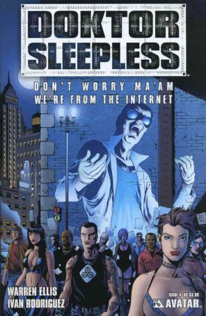 Doktor Sleepless 4 published by Avatar with cover art by Ivan Rodriguez
