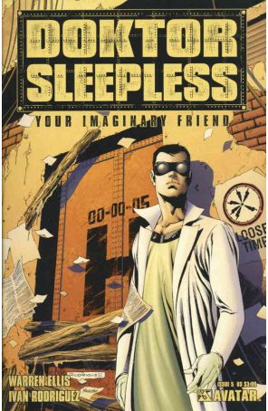 Doktor Sleepless 5 published by Avatar with cover art by Ivan Rodriguez