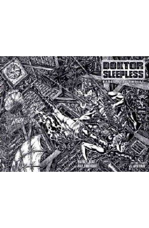 Doktor Sleepless 7A published by Avatar with cover art by Raúlo Cáceres