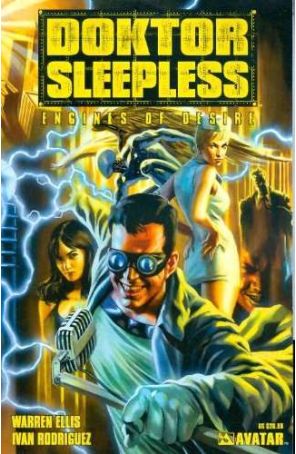 Doktor Sleepless TPB 1 published by Avatar with cover art by Ivan Rodriguez