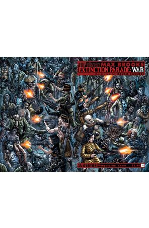 The Extinction Parade War 4A published by Avatar with cover art by Raúlo Cáceres
