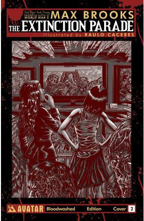 The Extinction Parade 2D published by Avatar with cover art by Raúlo Cáceres