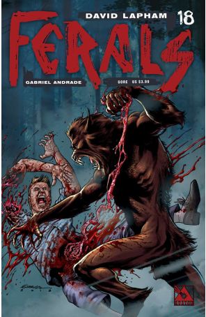 Ferals 18B published by Avatar with cover art by Gabriel Andrade