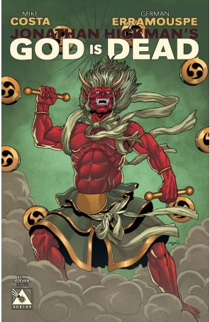 God Is Dead 11B published by Avatar with cover art by Jacen Burrows