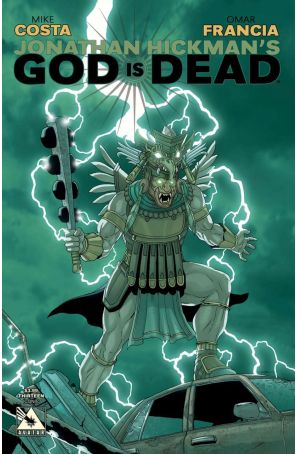 God Is Dead 13B published by Avatar with cover art by Jacen Burrows