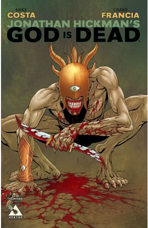 God Is Dead 14B published by Avatar with cover art by Jacen Burrows