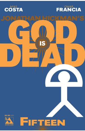 God Is Dead 15 published by Avatar with cover art by Jacen Burrows