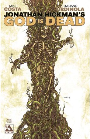 God Is Dead 16B published by Avatar with cover art by Jacen Burrows