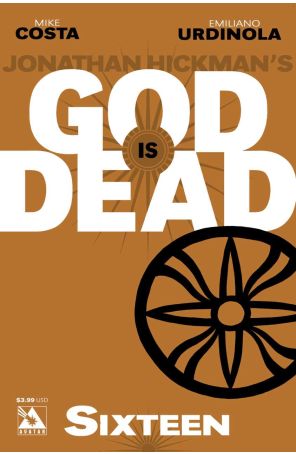 God Is Dead 16 published by Avatar with cover art by Jacen Burrows