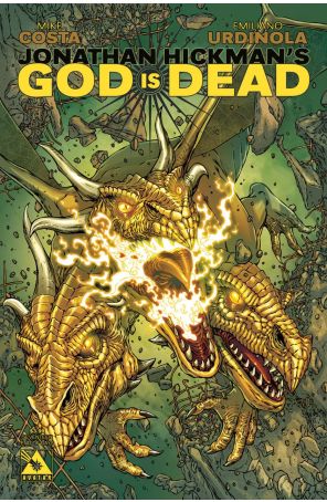 God Is Dead 17A published by Avatar with cover art by Mike Martin