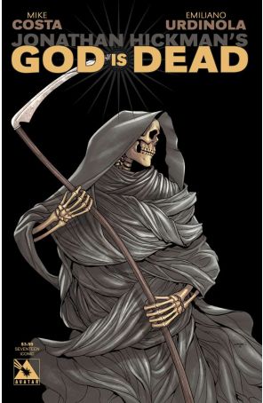 God Is Dead 17B published by Avatar with cover art by Jacen Burrows