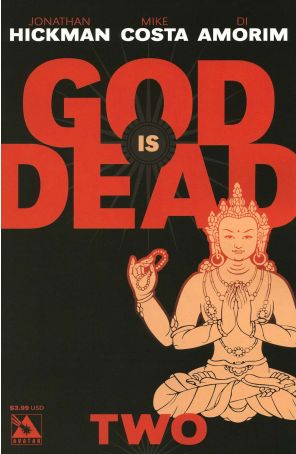 God Is Dead 2 published by Avatar with cover art by Jonathan Hickman