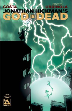 God Is Dead 21B published by Avatar with cover art by Jacen Burrows