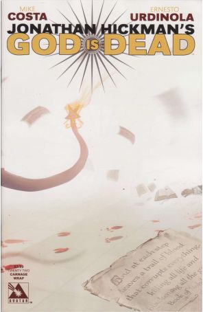 God Is Dead 22C published by Avatar with cover art by German Nobile