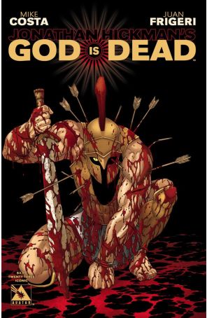 God Is Dead 23B published by Avatar with cover art by Jacen Burrows