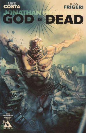 God Is Dead 24C published by Avatar with cover art by Jacen Burrows