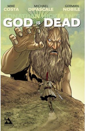 God Is Dead 25C published by Avatar with cover art by Jacen Burrows