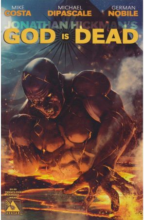 God Is Dead 25D published by Avatar with cover art by German Nobile