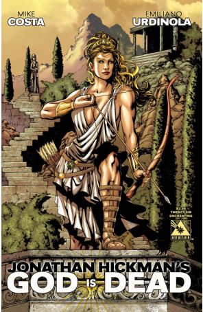 God Is Dead 26A published by Avatar with cover art by Gardenio Lima