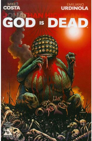 God Is Dead 26C published by Avatar with cover art by Facundo Percio