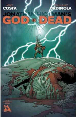God Is Dead 27C published by Avatar with cover art by Jacen Burrows