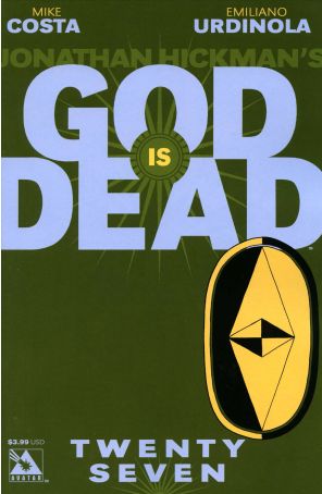 God Is Dead 27 published by Avatar with cover art by Jacen Burrows