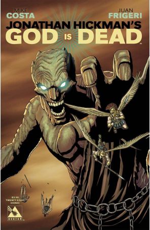 God Is Dead 28C published by Avatar with cover art by Jacen Burrows