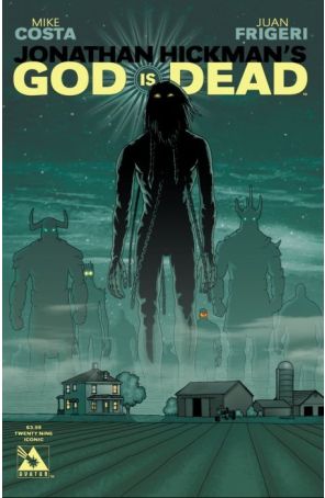 God Is Dead 29C published by Avatar with cover art by Jacen Burrows