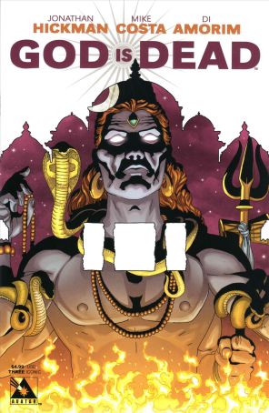 God Is Dead 3B published by Avatar with cover art by Jacen Burrows