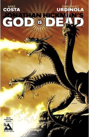God Is Dead 31C published by Avatar with cover art by Jacen Burrows