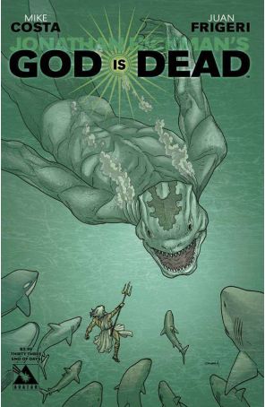 God Is Dead 33B published by Avatar with cover art by Jacen Burrows