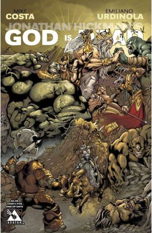 God Is Dead 35B published by Avatar with cover art by José Luis