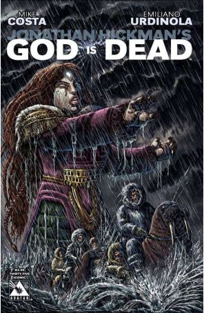 God Is Dead 35C published by Avatar with cover art by Raulo Caceres
