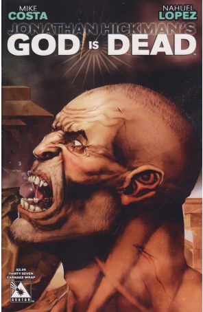 God Is Dead 37D published by Avatar with cover art by German Nobile