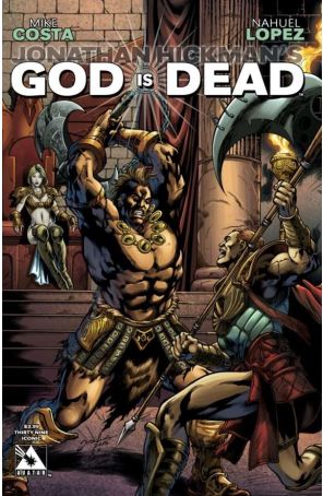 God Is Dead 39B published by Avatar with cover art by José Luis