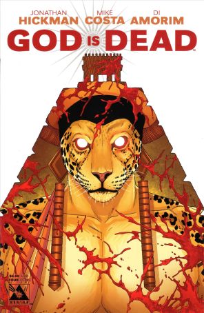 God Is Dead 4B published by Avatar with cover art by Jacen Burrows