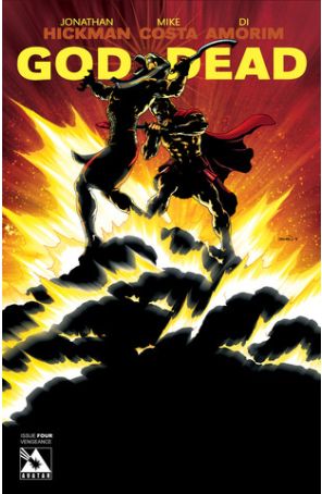God Is Dead 4D published by Avatar with cover art by Jonathan Hickman