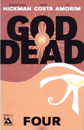 God Is Dead 4 published by Avatar with cover art by Jonathan Hickman