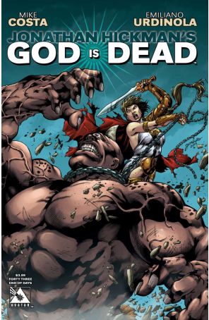 God Is Dead 43B published by Avatar with cover art by José Luis