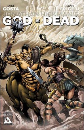 God Is Dead 44B published by Avatar with cover art by José Luis