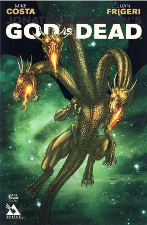 God Is Dead 7B published by Avatar with cover art by Jacen Burrows