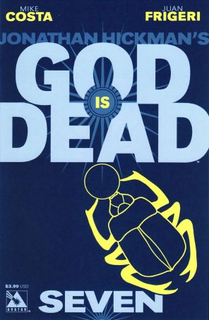 God Is Dead 7 published by Avatar with cover art by Jacen Burrows