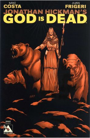 God Is Dead 8D published by Avatar with cover art by German Nobile