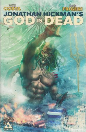 God Is Dead 9C published by Avatar with cover art by German Nobile