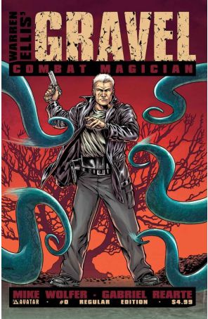 Gravel: Combat Magician 0 published by Avatar with cover art by Gabriel Rearte