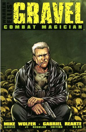 Gravel: Combat Magician 1 published by Avatar with cover art by Gabriel Rearte