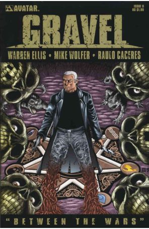 Gravel 0 published by Avatar with cover art by Mike Wolfer
