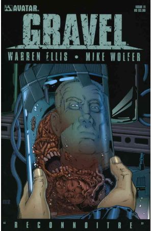 Gravel 11 published by Avatar with cover art by Mike Wolfer
