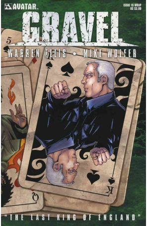 Gravel 15A published by Avatar with cover art by Mike Wolfer