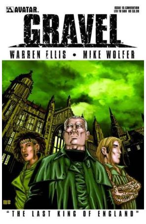 Gravel 15B published by Avatar with cover art by Mike Wolfer